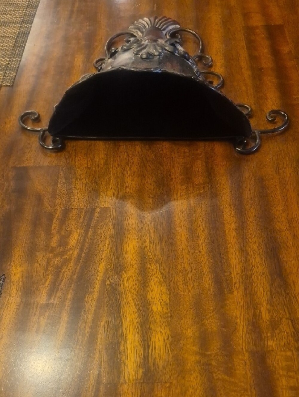 Hobby Lobby Ornate Wall Sconce in Brown and Bronze Tones - Picture 2 of 2